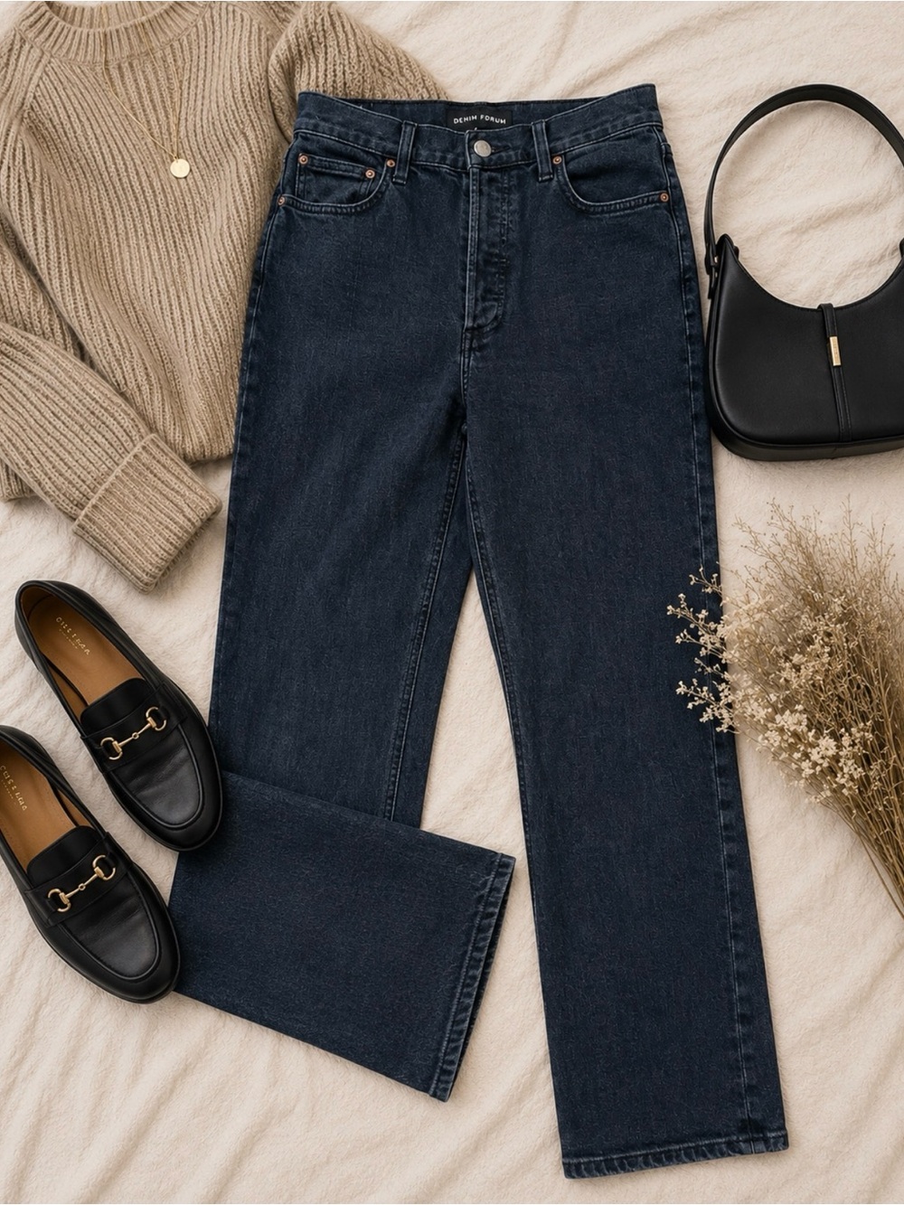 Aritzia Denim Forum The Arlo High Rise Straight Jeans